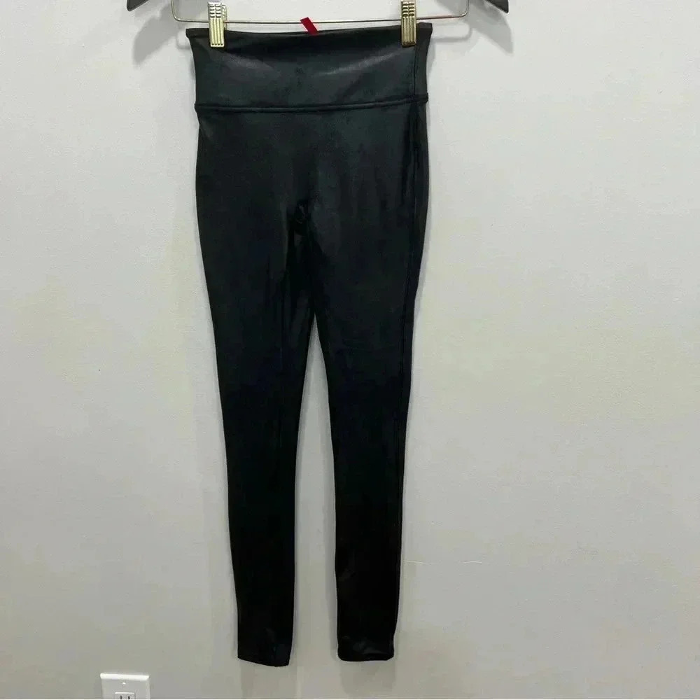 Spanx Faux Leather Leggings | Black xs